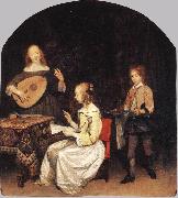 TERBORCH, Gerard The Concert sg china oil painting reproduction